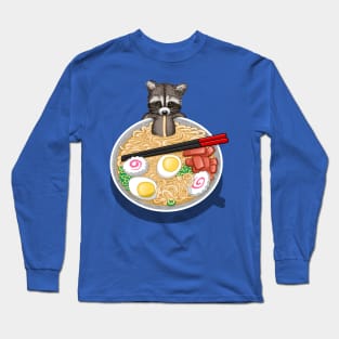 Raccoon Ramen Long Sleeve T-Shirt